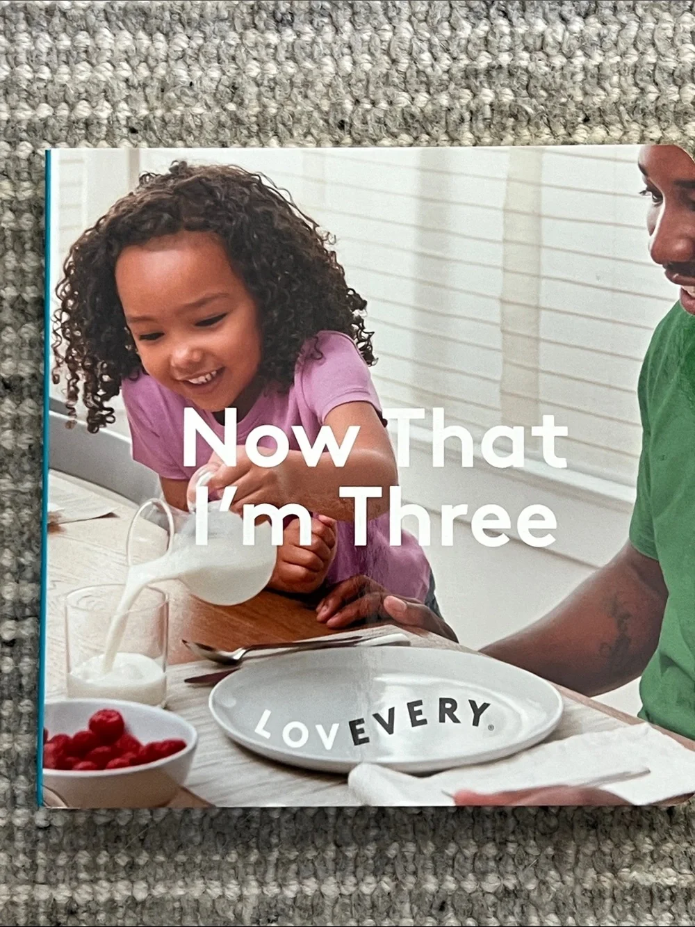 LOVEVERY 'Now That I'm Three' Board Book